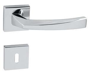 Dverové kovanie MP Diamond HR (OC), kľučka-kľučka, WC kľúč, MP OC (chróm lesklý)