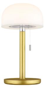 Globo 21016M - LED stolná lampa NORMAN LED/1,5W/3,7V 3000/4200/6000K mosadz