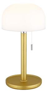 Globo 21016M - LED stolná lampa NORMAN LED/1,5W/3,7V 3000/4200/6000K mosadz