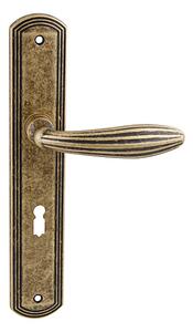 Dverové kovanie MP TI - SOFIA - 1911 (OBA - Antik bronz), kľučka-kľučka, Otvor pre obyčajný kľúč BB, MP OBA (antik bronz), 72 mm