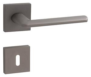 Dverové kovanie MP Eliptica-HR 3098Q (T - Titan), kľučka-kľučka, WC kľúč, MP T (titán)