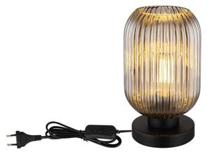 Globo 15469TS - Stolná lampa NORMY 1xE27/40W/230V šedá
