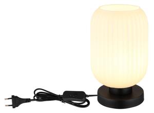 Globo 15469TO - Stolná lampa NORMY 1xE27/40W/230V biela