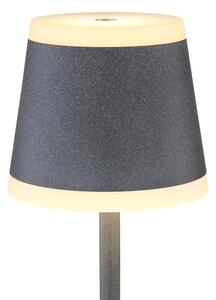 Globo 58433G - LED Stmievateľná stolná lampa RIDLEY LED/4,6W/3,7V 3000K šedá