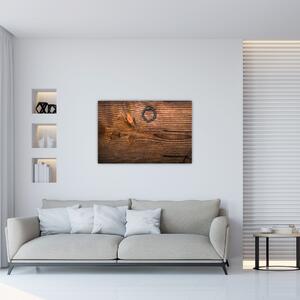 Obraz textúry dreva (90x60 cm)