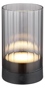 Globo 21012S -LED Von. stolná lampa PIXY LED/2W/3,7V 2700/4000/6500K IP44 šedá