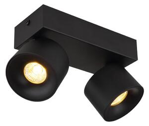 Globo 56961-2B - LED Bodové svietidlo RAE 2xLED/6W/230V čierna