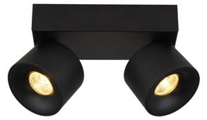 Globo 56961-2B - LED Bodové svietidlo RAE 2xLED/6W/230V čierna