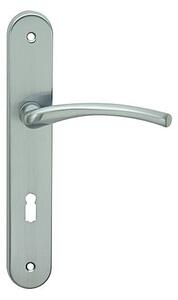 Dverové kovanie COBRA DENISA (ONS), kľučka-kľučka, WC kľúč, COBRA ONS (nikel matný), 90 mm
