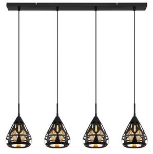 Globo 15889-4H - Luster na lanku HASSAN 4xE27/40W/230V