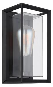 Globo 31982S - Vonkajšie nástenné svietidlo LOGANA 1xE27/60W/230V IP44 čierna