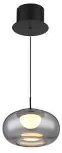 Globo 15744H - LED Luster na lanku QUINTARA LED/6W/230V čierna
