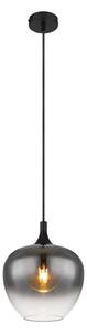 Globo 15548H - Luster na lanku MAXY 1xE27/40W/230V pr. 24 cm čierna