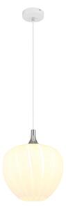 Globo 15548H1W - Luster na lanku MAXY 1xE27/60W/230V pr. 29 cm biela