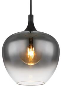 Globo 15548H - Luster na lanku MAXY 1xE27/40W/230V pr. 24 cm čierna