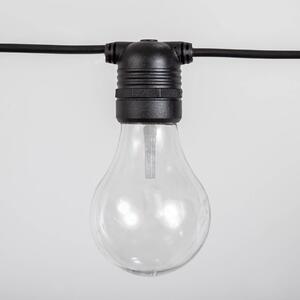 Newgarden Allegra LED rozprávkové svetlá RGBW čierne