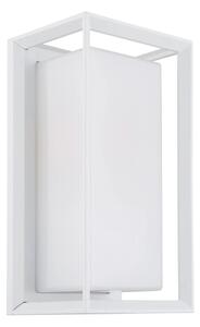 Globo 31982W - Vonkajšie nástenné svietidlo LOGANA 1xE27/60W/230V IP44 biela