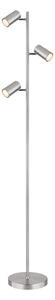 Globo 57910S - Stojacia lampa ROBBY 3xGU10/5W/230V matný chróm