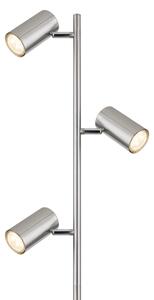 Globo 57910S - Stojacia lampa ROBBY 3xGU10/5W/230V matný chróm