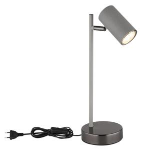 Globo 57911TS - Stolná lampa ROBBY 1xGU10/5W/230V šedá/antracit