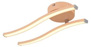 Globo 67178P - LED Prisadený luster TYLER LED/12W/230V 3000K oranžová