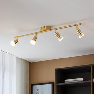 Eglo 33187 - LED Bodové svietidlo BUZZ-LED 4xGU10/2,8W/230V 3000K zlatá