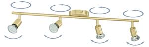 Eglo 33187 - LED Bodové svietidlo BUZZ-LED 4xGU10/2,8W/230V 3000K zlatá