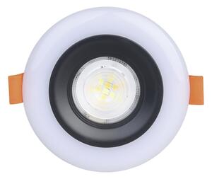 Eglo 901118 - SADA 3xLED RGB stmievateľné kúpeľňové svietidlo CALONGE 3,8W/230V IP44 + diaľkové ovládanie