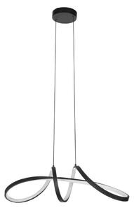 Eglo 901159 - LED RGBW Stmievateľný luster na lanku CALAROSSA-Z LED/22W/230V čierna
