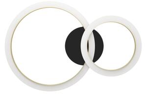 Eglo 901223 - LED Stmievateľné stropné svietidlo CALLIERA LED/12W/230V čierna/zlatá