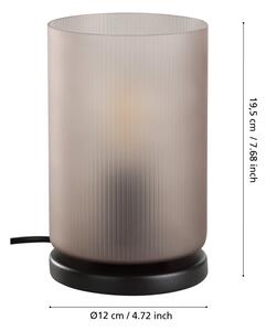 Eglo 901164 - Stolná lampa COLOMERA 1xE27/40W/230V šedá