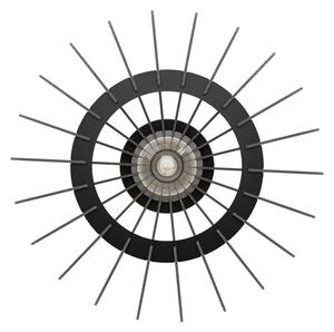 Eglo 900999 - Stropné svietidlo COSSANO 1xE27/40W/230V pr. 38 cm čierna