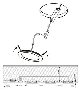 Eglo 98635 - SADA 3x LED kúpeľňových svietidiel FUEVA LED/2,8W/230V IP44 chróm
