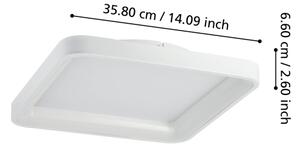 Eglo 901249 - LED Stmievateľné stropné svietidlo LORETELLO LED/12W/230V biela + DO
