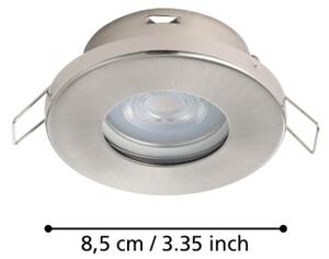 Eglo 901761 - SADA 3xLED Kúpeľňové svietidlo FAVAZZINA 1xGU10/4W/230V IP44 chróm