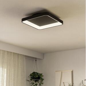 Eglo 901252 - LED Stmievateľné stropné svietidlo LORETELLO LED/12W/230V čierna + DO