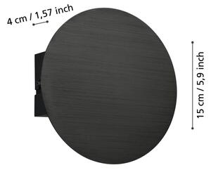 Eglo 901198 - LED Nástenné svietidlo TALAMELLO LED/4W/230V 3000K čierna