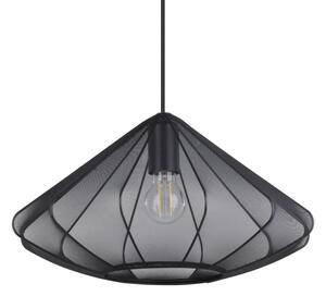 Eglo 43995 - Luster na lanku DOLWEN 1xE27/40W/230V pr. 42,5 cm čierna
