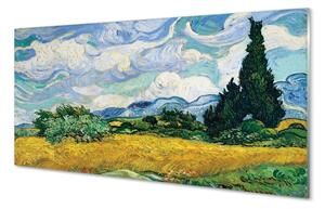 Obraz na skle Art lúčna cyprusu 100x50 cm 2 Prívesky