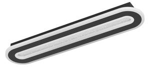 Eglo 901243 - LED Stmievateľné stropné svietidlo MACCHIONI LED/20W/230V čierna + DO