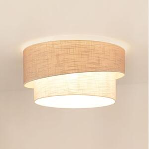 Brilagi - Stropné svietidlo DOVER SHINE 1xE27/15W/230V pr. 50 cm šedá/krémová
