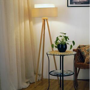 Brilagi - Stojacia lampa ARIZONA BOHO 1xE27/15W/230V béžová