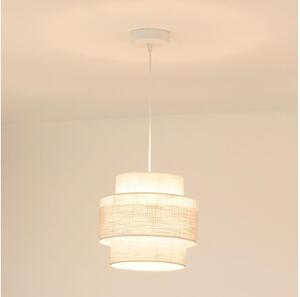 Brilagi - Luster na lanku DOVER SPACE 1xE27/15W/230V pr. 25 cm šedá/krémová