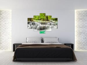 Obraz vodopádov (150x105 cm)