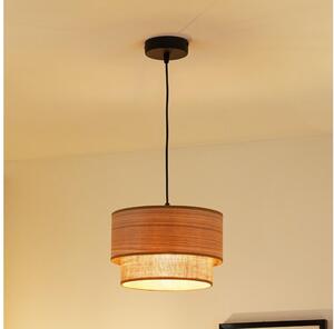 Brilagi - Luster na lanku MONTANA BOHO 1xE27/15W/230V pr. 25 cm hnedá/čierna