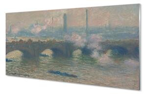 Obraz na skle Art maľoval krajiny 100x50 cm 2 Prívesky