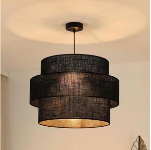 Brilagi - Luster na lanku SPACE YUTE 1xE27/15W/230V pr. 50 cm čierna
