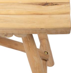 MUZZA Konzolový stolík solido 160 x 40 cm prírodný