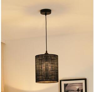 Brilagi - Luster na lanku TUBES 1xE27/15W/230V pr. 20 cm čierna
