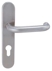 Dverové kovanie MP Coslan špeciál - SOD (BRÚSENÁ NEREZ), kľučka-kľučka, WC kľúč, MP BN (brúsená nerez), 72 mm